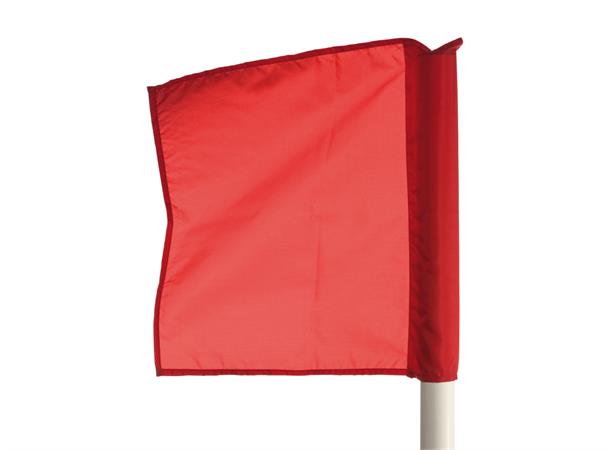 Hjørneflagg Rød 45x45 cm 50mm